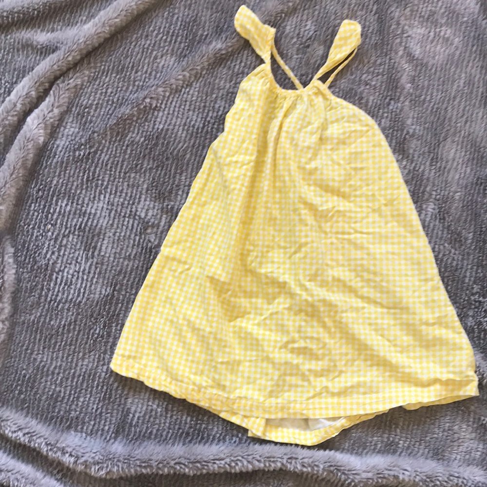 Alice & Ames yellow gingham dress. 5.